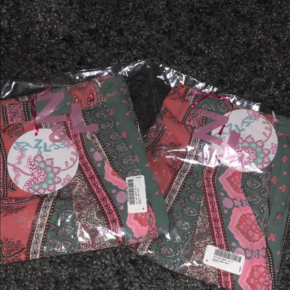 🆕Z&L HAREM PANT IN PINK MULTI COLOR - Picture 3 of 8